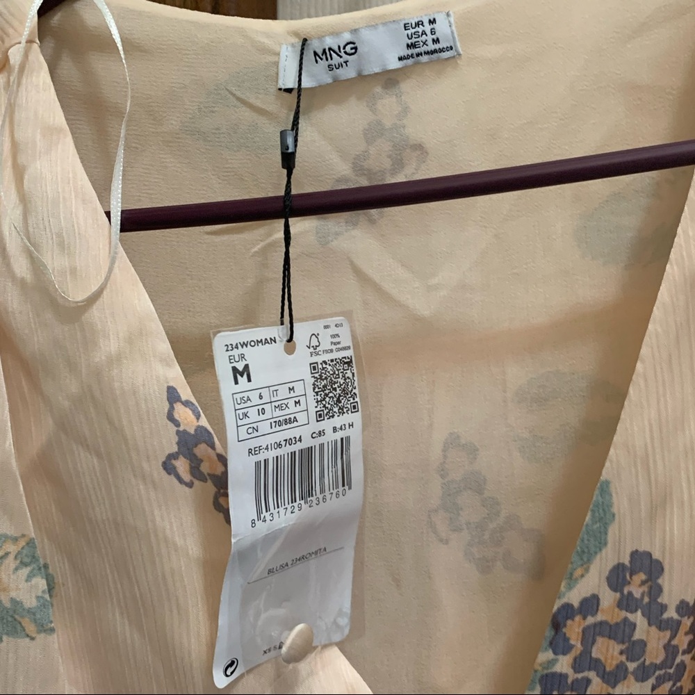 New with tag mango blouse - Picture 7 of 9